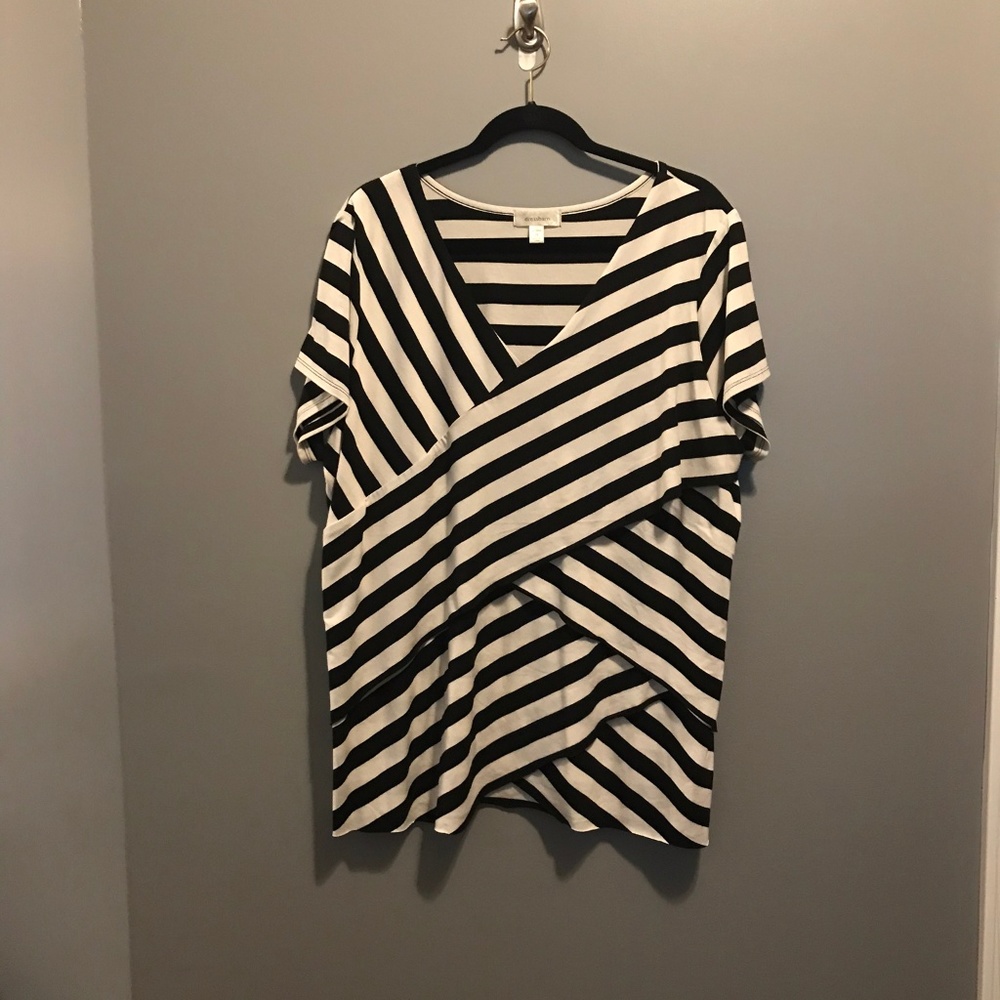 Black and White Shirt